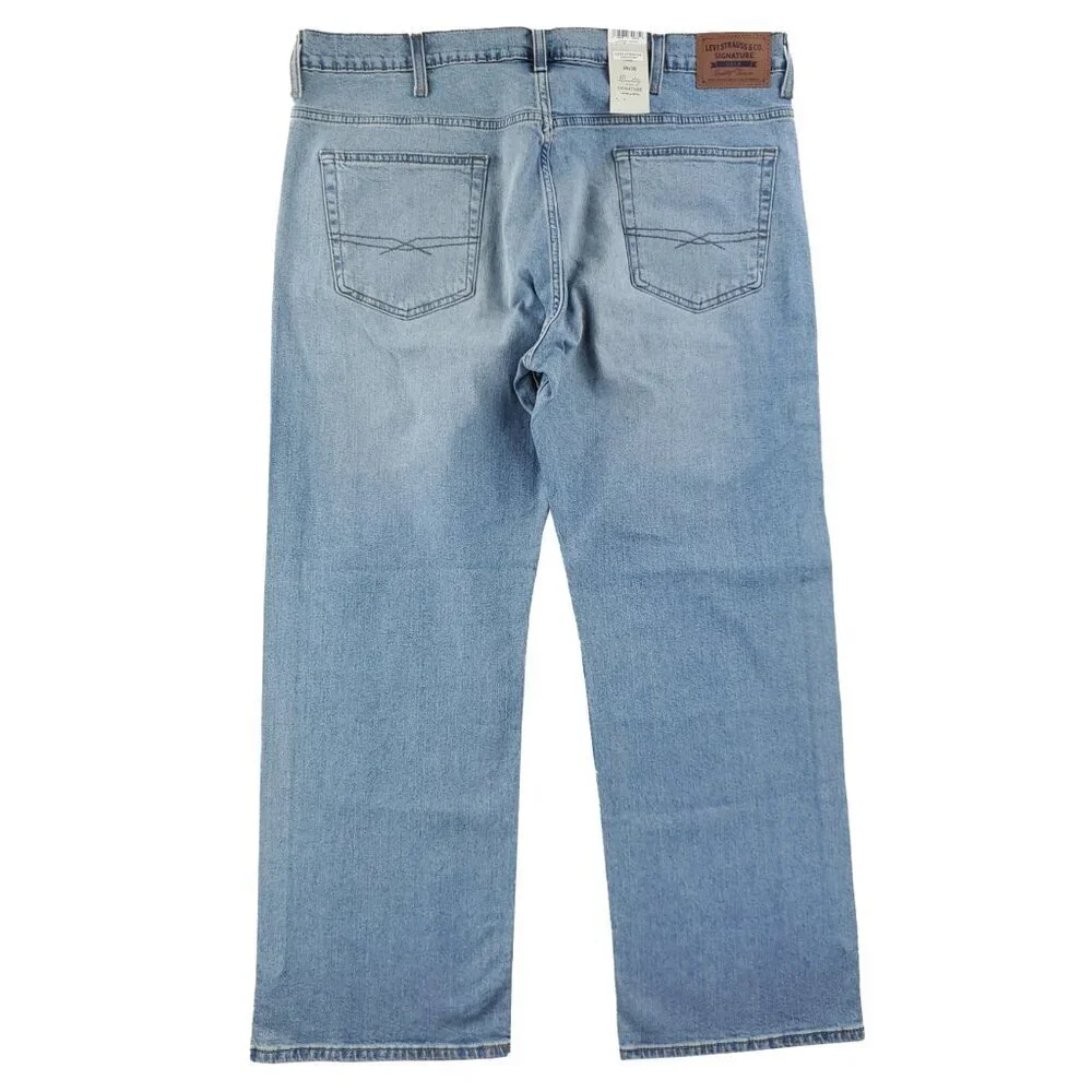 Levi's Signature Gold Jeans Loose Straight Stretch Men's 